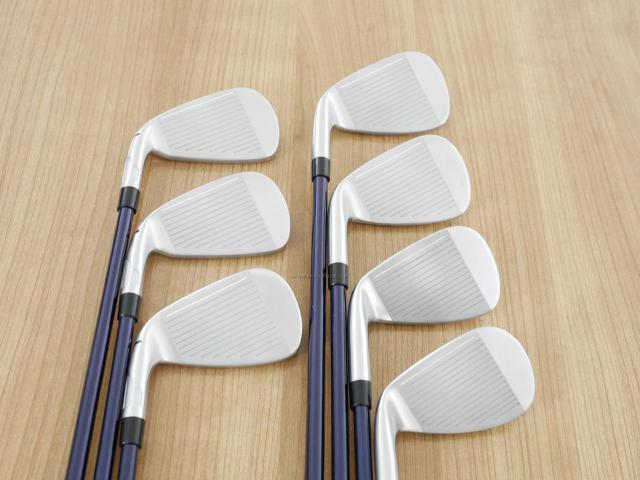 Iron set : Taylormade : ชุดเหล็ก Taylormade Qi (รุ่นล่าสุด ออกปี 2024 Japan Spec.) มีเหล็ก 6-Pw,Aw,Sw (7 ชิ้น) ก้านกราไฟต์ Mitsubishi Diamana TM60 Flex R