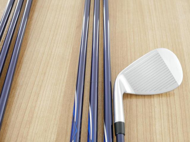 Iron set : Taylormade : ชุดเหล็ก Taylormade Qi (รุ่นล่าสุด ออกปี 2024 Japan Spec.) มีเหล็ก 6-Pw,Aw,Sw (7 ชิ้น) ก้านกราไฟต์ Mitsubishi Diamana TM60 Flex R