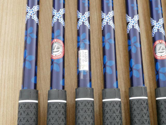 Iron set : Taylormade : ชุดเหล็ก Taylormade Qi (รุ่นล่าสุด ออกปี 2024 Japan Spec.) มีเหล็ก 6-Pw,Aw,Sw (7 ชิ้น) ก้านกราไฟต์ Mitsubishi Diamana TM60 Flex R