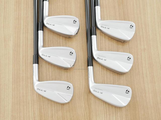 Iron set : Taylormade : ชุดเหล็ก Taylormade P770 Forged (รุ่นปี 2023 นุ่ม แน่น)  มีเหล็ก 5-Pw (6 ชิ้น) ก้านกราไฟต์ Mitsubishi Diamana Thump i95 Flex S