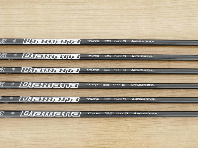 Iron set : Taylormade : ชุดเหล็ก Taylormade P770 Forged (รุ่นปี 2023 นุ่ม แน่น)  มีเหล็ก 5-Pw (6 ชิ้น) ก้านกราไฟต์ Mitsubishi Diamana Thump i95 Flex S