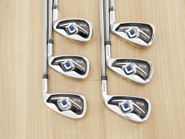 Iron set : Tourstage : ชุดเหล็ก Tourstage VIQ มีเหล็ก 5-Pw (6 ชิ้น) ก้านกราไฟต์ FLex R