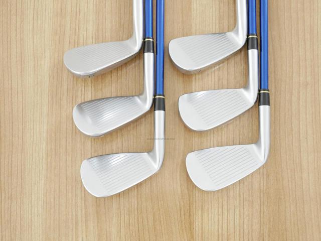 Iron set : Honma : **ก้าน 3 ดาว** ชุดเหล็ก Honma Tour World TW727P (Forged) มีเหล็ก 5-10 (6 ชิ้น) ก้านกราไฟต์ ARMRQ 8 (54) Flex R (3 ดาว)