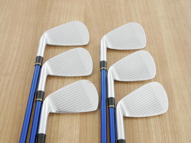 Iron set : Honma : **ก้าน 3 ดาว** ชุดเหล็ก Honma Tour World TW727P (Forged) มีเหล็ก 5-10 (6 ชิ้น) ก้านกราไฟต์ ARMRQ 8 (54) Flex R (3 ดาว)