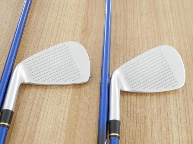 Iron set : Honma : **ก้าน 3 ดาว** ชุดเหล็ก Honma Tour World TW727P (Forged) มีเหล็ก 5-10 (6 ชิ้น) ก้านกราไฟต์ ARMRQ 8 (54) Flex R (3 ดาว)