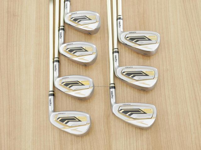Iron set : Honma : **ก้าน 3 ดาว** ชุดเหล็ก Honma Beres 09 Forged (รุ่นล่าสุด ออกปี 2024 สวยมากๆ) มีเหล็ก 7-11,Aw,Sw (7 ชิ้น เทียบเท่า 6-Pw,Aw,Sw) ก้าน ARMRQ FX Light Flex R (3 ดาว)
