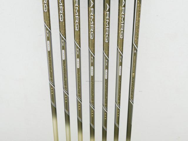 Iron set : Honma : **ก้าน 3 ดาว** ชุดเหล็ก Honma Beres 09 Forged (รุ่นล่าสุด ออกปี 2024 สวยมากๆ) มีเหล็ก 7-11,Aw,Sw (7 ชิ้น เทียบเท่า 6-Pw,Aw,Sw) ก้าน ARMRQ FX Light Flex R (3 ดาว)