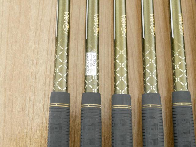 Iron set : Honma : **ก้าน 3 ดาว** ชุดเหล็ก Honma Beres 09 Forged (รุ่นล่าสุด ออกปี 2024 สวยมากๆ) มีเหล็ก 7-11,Aw,Sw (7 ชิ้น เทียบเท่า 6-Pw,Aw,Sw) ก้าน ARMRQ FX Light Flex R (3 ดาว)