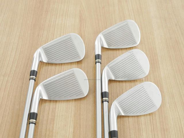 Iron set : Other Brand : ชุดเหล็ก Ryoma DSI (ตีง่ายมาก ไกลมากๆ หายากสุดๆ) มีเหล็ก 8-Pw,Aw,Sw (5 ชิ้น) ก้านตัวท็อป RYOMA BEYOND POWER IRON FLEX ∞