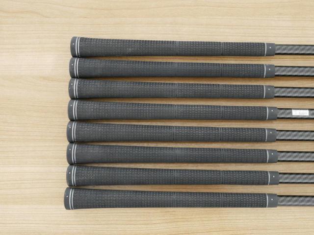 Iron set : PRGR : ชุดเหล็กกระเทย PRGR Super Egg Iron (รุ่นปี 2023 ตัวท๊อปสุด หน้าเด้งเกินกฏ ใช้แข่งไม่ได้ ตีไกลมากๆ) มีเหล็ก 5-Pw,Aw,As (8 ชิ้น) ก้านกราไฟต์ Flex R (M-37)