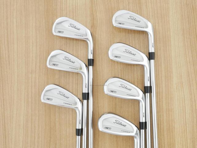 Iron set : Titleist : ชุดเหล็ก Titleist 718 CB Forged (ออกปี 2018) มีเหล็ก 4-Pw (7 ชิ้น) ก้านเหล็ก NS Pro ZELOS 8 Flex S