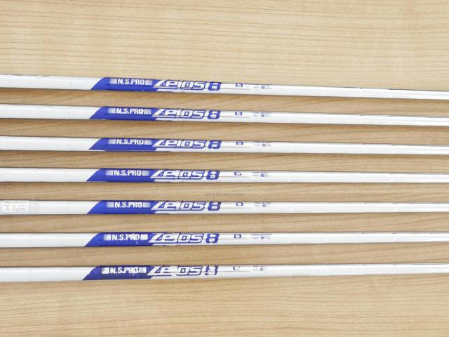 Iron set : Titleist : ชุดเหล็ก Titleist 718 CB Forged (ออกปี 2018) มีเหล็ก 4-Pw (7 ชิ้น) ก้านเหล็ก NS Pro ZELOS 8 Flex S