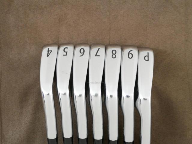 Iron set : Titleist : ชุดเหล็ก Titleist 718 CB Forged (ออกปี 2018) มีเหล็ก 4-Pw (7 ชิ้น) ก้านเหล็ก NS Pro ZELOS 8 Flex S