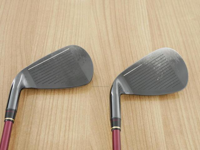 Iron set : Kasco : ชุดเหล็ก Kasco Royal (รุ่นท๊อปสุด ตีง่าย ไกลมาก หายากมากๆๆ) มีเหล็ก 6-Pw,Aw,Sw (7 ชิ้น) ก้านกราไฟต์ FLex R