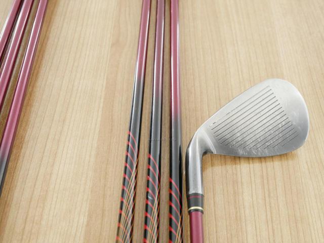 Iron set : Kasco : ชุดเหล็ก Kasco Royal (รุ่นท๊อปสุด ตีง่าย ไกลมาก หายากมากๆๆ) มีเหล็ก 6-Pw,Aw,Sw (7 ชิ้น) ก้านกราไฟต์ FLex R