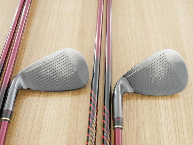 Iron set : Kasco : ชุดเหล็ก Kasco Royal (รุ่นท๊อปสุด ตีง่าย ไกลมาก หายากมากๆๆ) มีเหล็ก 6-Pw,Aw,Sw (7 ชิ้น) ก้านกราไฟต์ FLex R