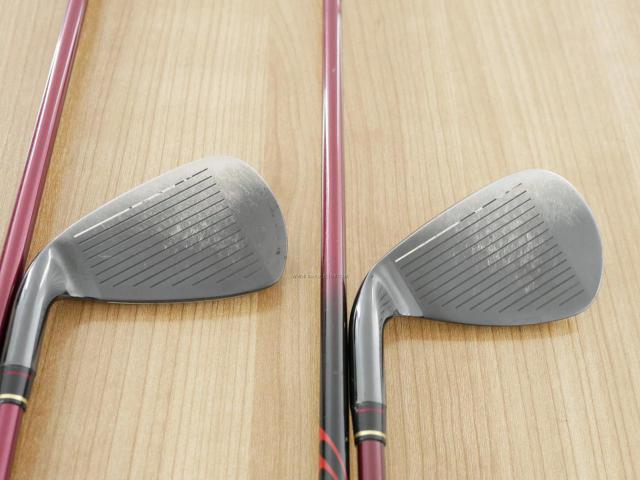 Iron set : Kasco : ชุดเหล็ก Kasco Royal (รุ่นท๊อปสุด ตีง่าย ไกลมาก หายากมากๆๆ) มีเหล็ก 6-Pw,Aw,Sw (7 ชิ้น) ก้านกราไฟต์ FLex R