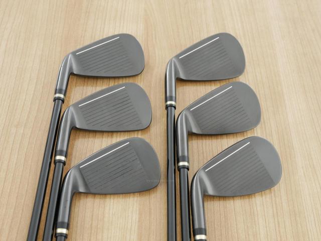 Iron set : Honma : ชุดเหล็ก Honma Beres 09 Forged Black (รุ่นล่าสุด ออกปี 2024 สวยมากๆ) มีเหล็ก 6-11 (6 ชิ้น เทียบเท่า 6-Pw) ก้าน ARMRQ FX Light Flex R