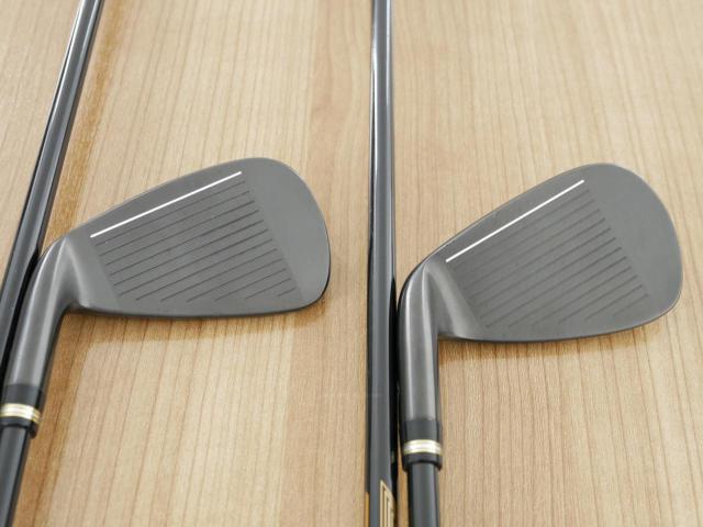 Iron set : Honma : ชุดเหล็ก Honma Beres 09 Forged Black (รุ่นล่าสุด ออกปี 2024 สวยมากๆ) มีเหล็ก 6-11 (6 ชิ้น เทียบเท่า 6-Pw) ก้าน ARMRQ FX Light Flex R