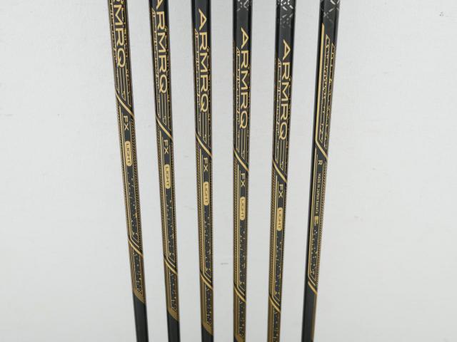 Iron set : Honma : ชุดเหล็ก Honma Beres 09 Forged Black (รุ่นล่าสุด ออกปี 2024 สวยมากๆ) มีเหล็ก 6-11 (6 ชิ้น เทียบเท่า 6-Pw) ก้าน ARMRQ FX Light Flex R