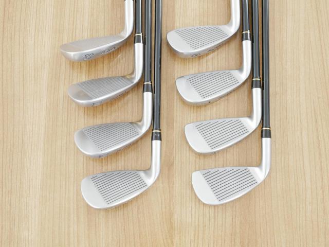 Iron set : Honma : **ก้าน 3 ดาว** ชุดเหล็ก Honma TwinMarks MG818 (รุ่นหายากก) มีเหล็ก 5-11,Sw (8 ชิ้น) ก้านกราไฟต์ ARMRQ 851 Flex R (3 ดาว)