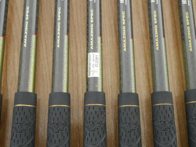 Iron set : Honma : **ก้าน 3 ดาว** ชุดเหล็ก Honma TwinMarks MG818 (รุ่นหายากก) มีเหล็ก 5-11,Sw (8 ชิ้น) ก้านกราไฟต์ ARMRQ 851 Flex R (3 ดาว)