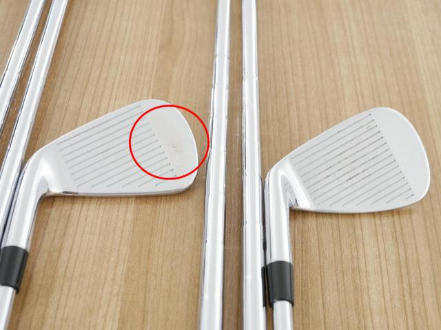 Iron set : Callaway : **มีตำหนิ** ชุดเหล็ก Callaway APEX Pro Forged (ออกปี 2019) มีเหล็ก 5-Pw (6 ชิ้น) ก้านเหล็ก NS Pro Modus 105 Flex S