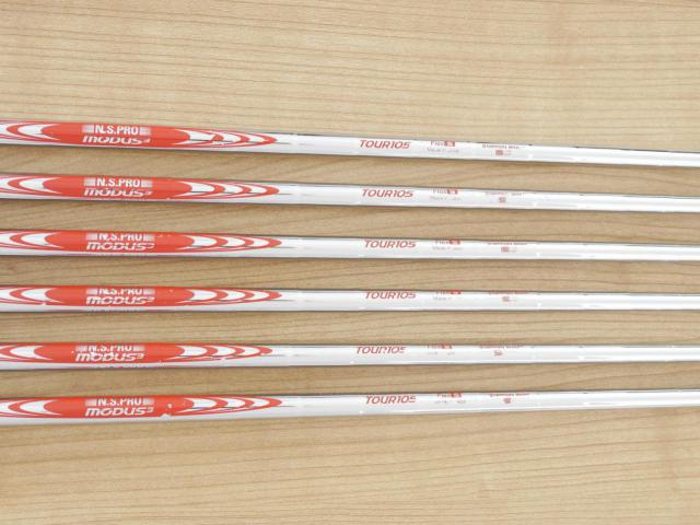 Iron set : Callaway : **มีตำหนิ** ชุดเหล็ก Callaway APEX Pro Forged (ออกปี 2019) มีเหล็ก 5-Pw (6 ชิ้น) ก้านเหล็ก NS Pro Modus 105 Flex S