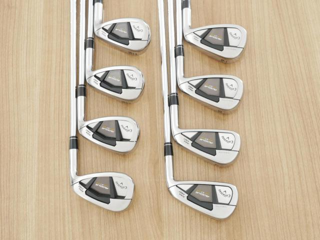 Iron set : Callaway : ชุดเหล็ก Callaway Rogue ST Max Fast (ออกปี 2022 ตีง่ายที่สุด ไกลสุดของ Callaway) มีเหล็ก 6-Pw,Aw,Gw,Sw (8 ชิ้น) ก้านเหล็ก NS Pro 850 NEO Flex S