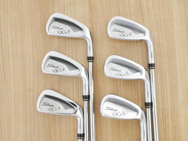 Iron set : Titleist : ชุดเหล็ก Titleist VG3 Forged (Japan Spec.) มีเหล็ก 5-Pw (6 ชิ้น) ก้านเหล็ก NS Pro 950 Flex S