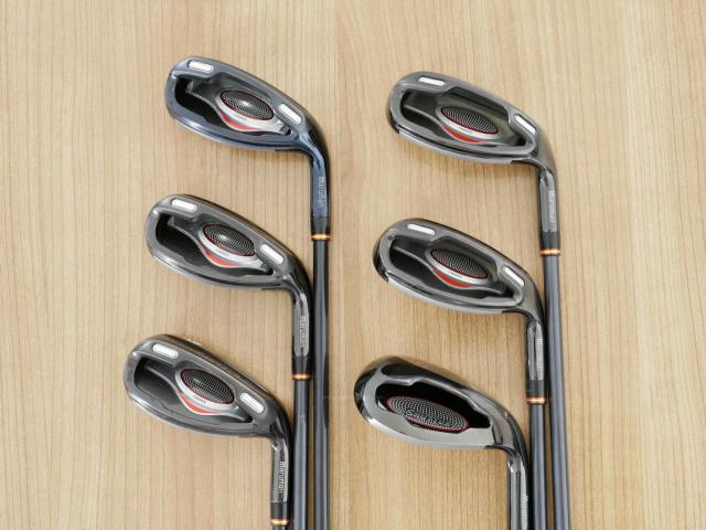 Iron set : Maruman : ชุดเหล็กกระเทย Maruman Shuttle i3000x มีเหล็ก 7-10,Pw,Sw (6 ชิ้น เทียบเท่า 6-Pw,Sw) ก้านกราไฟต์ Flex R 