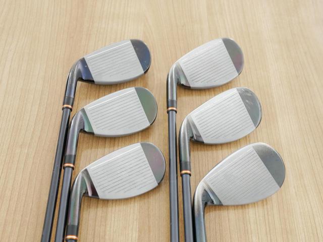 Iron set : Maruman : ชุดเหล็กกระเทย Maruman Shuttle i3000x มีเหล็ก 7-10,Pw,Sw (6 ชิ้น เทียบเท่า 6-Pw,Sw) ก้านกราไฟต์ Flex R 