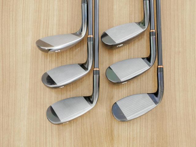 Iron set : Maruman : ชุดเหล็กกระเทย Maruman Shuttle i3000x มีเหล็ก 7-10,Pw,Sw (6 ชิ้น เทียบเท่า 6-Pw,Sw) ก้านกราไฟต์ Flex R 