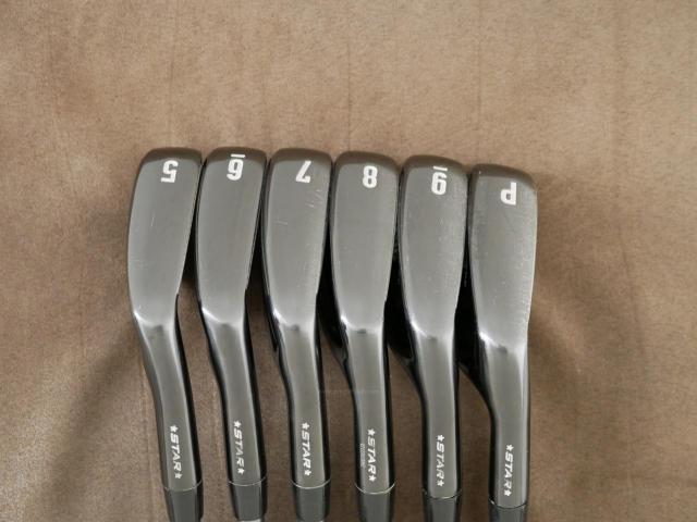 Iron set : Callaway : ชุดเหล็ก Callaway X Forged Star Black Limited (ออกปี 2021 หายากมากๆ) มีเหล็ก 5-Pw (6 ชิ้น) ก้านกราไฟต์ Fujikura MC 70 Flex R