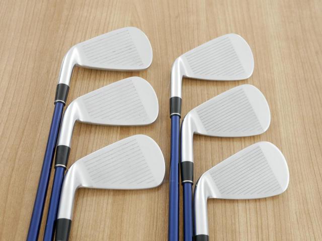 Iron set : Other Brand : ชุดเหล็ก Srixon ZX4 Face Forged (รุ่นปี 2021 ตีง่าย ไกล) มีเหล็ก 5-Pw (6 ชิ้น) ก้านกราไฟต์ Mitsubishi Diamana ZX 60 Flex R