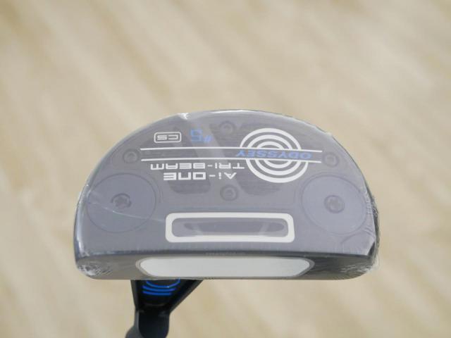 Putter : All : **ของใหม่ ยังไม่แกะพลาสติก** พัตเตอร์ Odyssey Ai-ONE TRI-BEAM #5 (รุ่นล่าสุด ออกปี 2024) ก้าน Stroke LAB 90 ยาว 34 นิ้ว