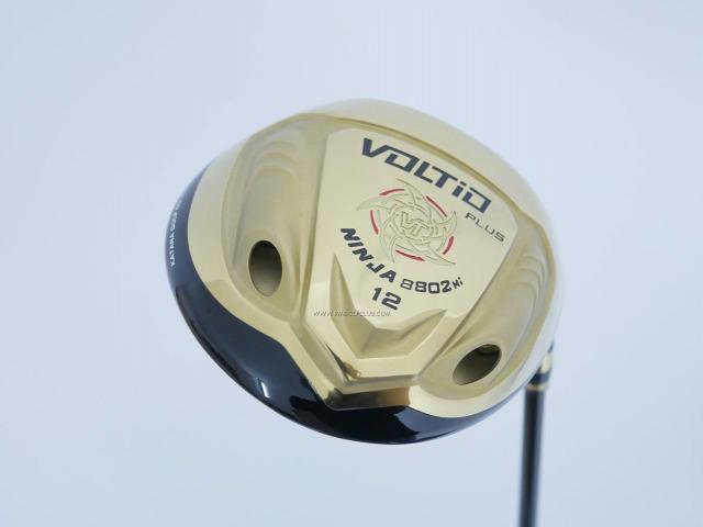 Driver : Katana : ไดรเวอร์ Katana Voltio Plus NINJA 8802Hi (ออกปี 2018 หน้าเด้งที่สุดๆ COR 0.8802) Loft 12 ก้าน Fujikura Speeder 462 Evolution Flex R