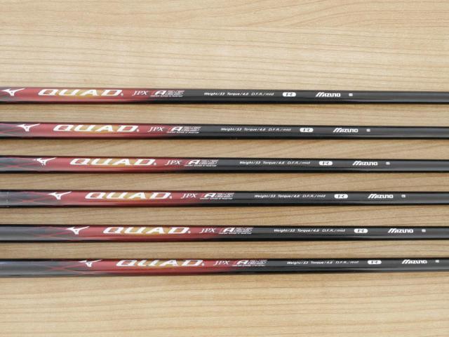 Iron set : Mizuno : ชุดเหล็ก Mizuno JPX A25 (ตีง่าย ไกล) มีเหล็ก 5-Pw (6 ชิ้น) ก้านกราไฟต์ Flex R