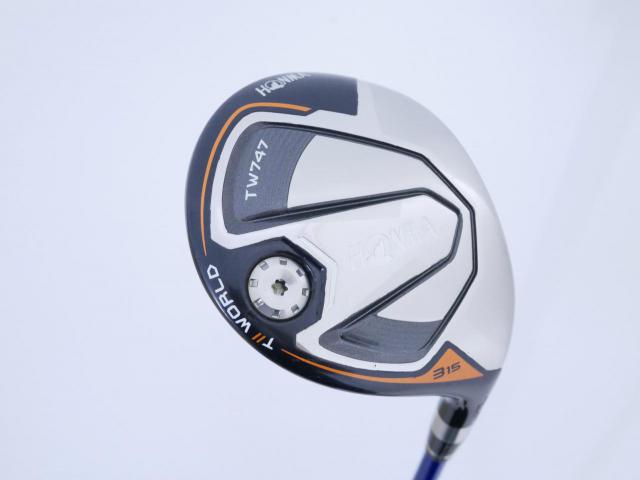 Fairway Wood : Honma : หัวไม้ 3 Honma Tour World TW747 (ปี 2019) Loft 15 ก้าน Honma Vizard FP-5 Flex S