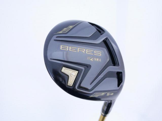 Fairway Wood : Honma : **ก้าน 3 ดาว** หัวไม้ 5 Honma Beres Black (รุ่นปี 2023) Loft 18 ก้าน Honma ARMRQ MX Flex S (3 ดาว)