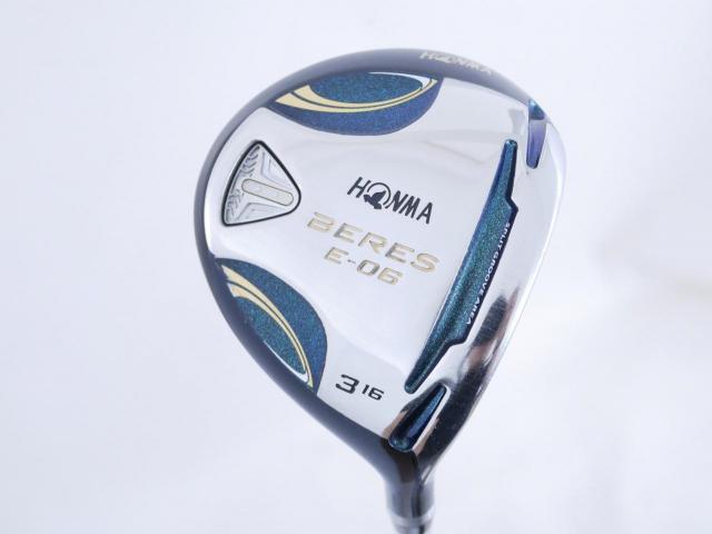Fairway Wood : Honma : หัวไม้ 3 Honma Beres E-06 (รุ่นปี 2019) Loft 16 ก้าน ARMRQ X (43) FLex R (2 ดาว)
