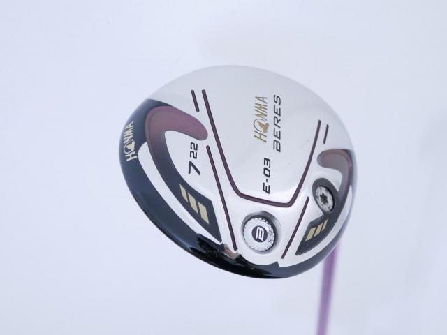 Lady club : All : หัวไม้ 7 Honma Beres E-03 (ออกปี 2015) Loft 22 ก้าน ARMRQ 8 (40) Flex L (2 ดาว)