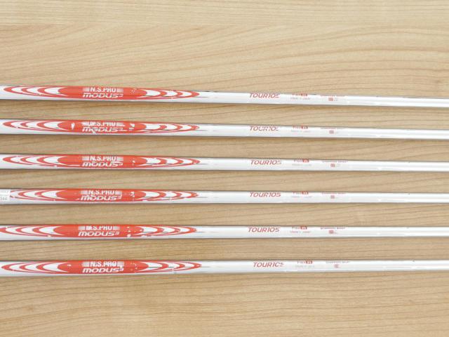 Iron set : Taylormade : ชุดเหล็ก Taylormade P7MC Forged (ซีรี่ย์ท้อปสุด ออกปี 2021) มีเหล็ก 5-Pw (6 ชิ้น) ก้านเหล็ก NS Pro Modus 105 Flex R