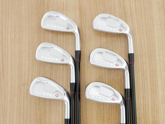 Iron set : Daiwa : ชุดเหล็ก Daiwa OnOff + (Forged) มีเหล็ก 5-Pw (6 ชิ้น) ก้านกราไฟต์ Flex R