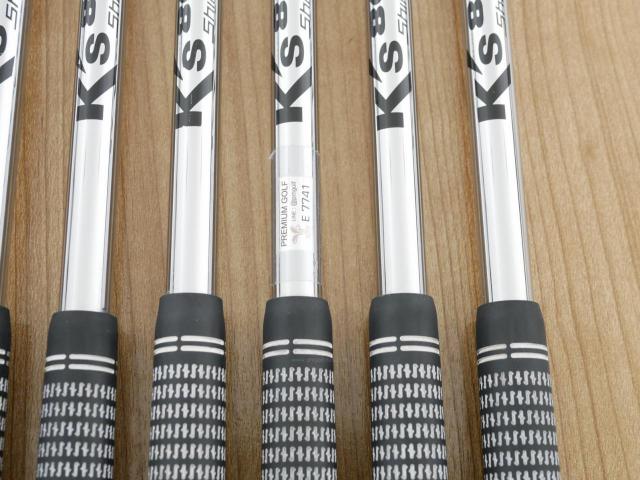 Iron set : Bridgestone : ชุดเหล็ก Bridgestone Tour B 201CB Forged (รุ่นปี 2021 นุ่ม แน่น คม) มีเหล็ก 5-Pw (6 ชิ้น) ก้านเหล็ก Shimada K'S 8001 Flex S