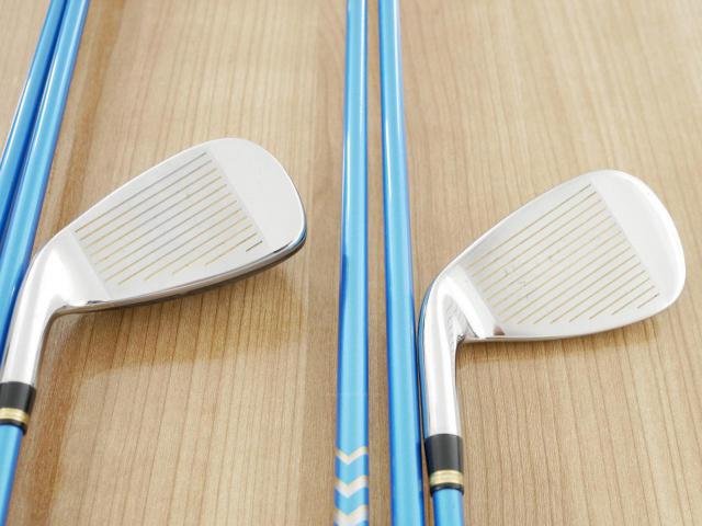 Iron set : Katana : ชุดเหล็กกระเทย Katana Sword SL-Eleven มีเหล็ก 6-12,Sw (8 ชิ้น เทียบเท่า 5-Pw,Aw,Sw) ก้านกราไฟต์ Flex R