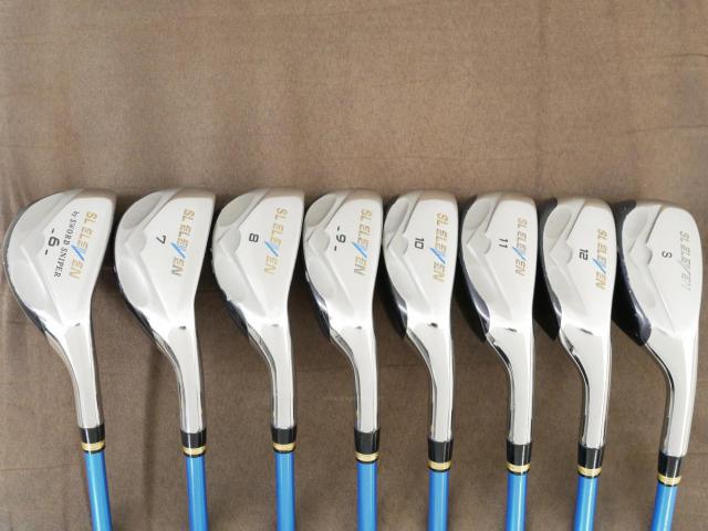 Iron set : Katana : ชุดเหล็กกระเทย Katana Sword SL-Eleven มีเหล็ก 6-12,Sw (8 ชิ้น เทียบเท่า 5-Pw,Aw,Sw) ก้านกราไฟต์ Flex R