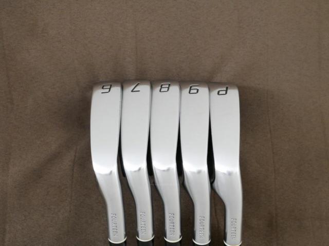 Iron set : Fourteen : ชุดเหล็ก Fourteen TC544 Forged (ปี 2018 นุ่มมากๆ) มีเหล็ก 6-Pw (5 ชิ้น) ก้านกราไฟต์ Flex S