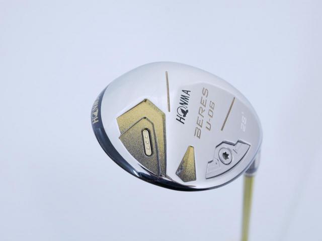 Fairway Wood : Honma : **ก้าน 3 ดาว** ไม้กระเทย Honma Beres U-06 (ปี 2019) Loft 28 ก้าน ARMRQ X (47) Flex R (3 ดาว)