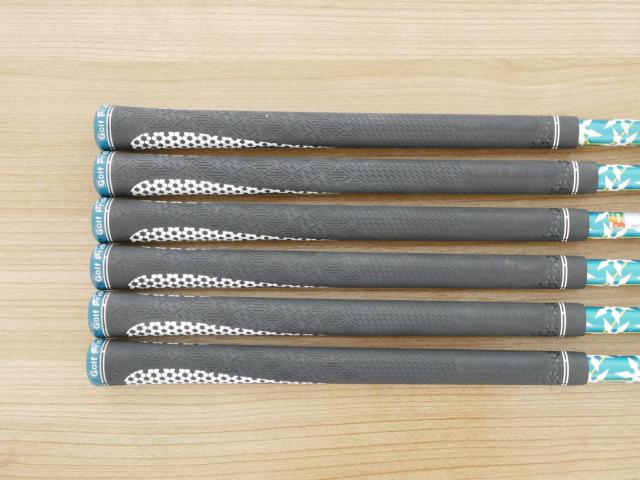 Lady club : All : ชุดเหล็ก Callaway Rogue Star CF18 (ออกปี 2018 ตีง่าย ไกลมากๆ) มีเหล็ก 6-Pw,Sw (6 ชิ้น) ก้านกราไฟต์ Mitsubishi FUBUKI 40 Flex L